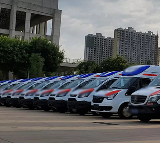 安吉县服务车队展示