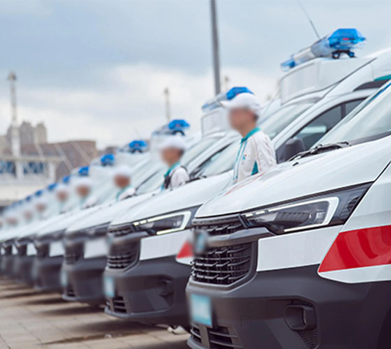 安吉县服务车队展示